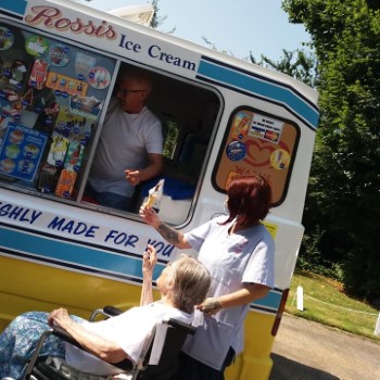 Ice Cream Treat - Gold Standard Nursing Home Northamptonshire